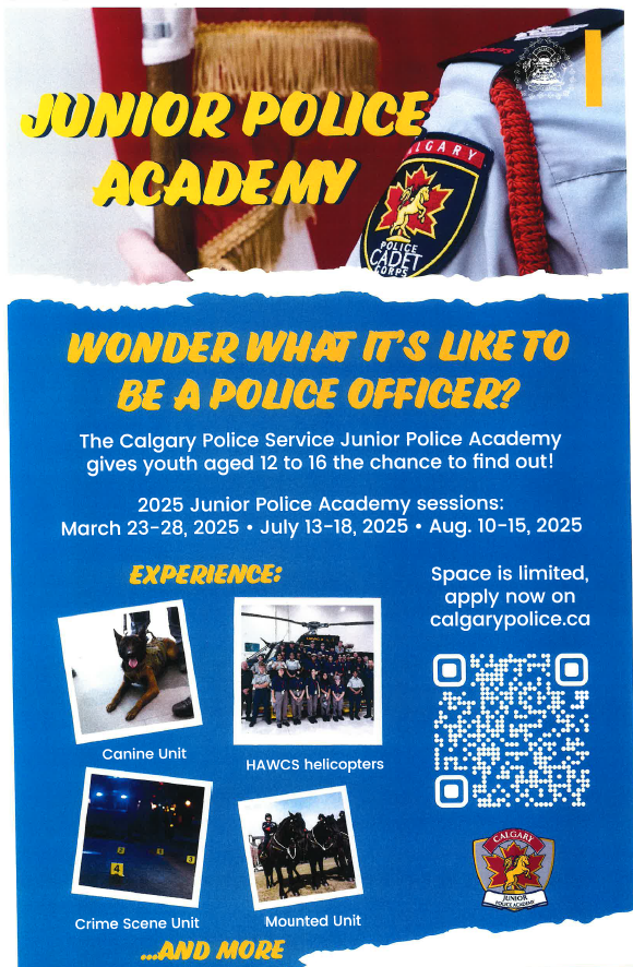 Junior Police Academy Poster